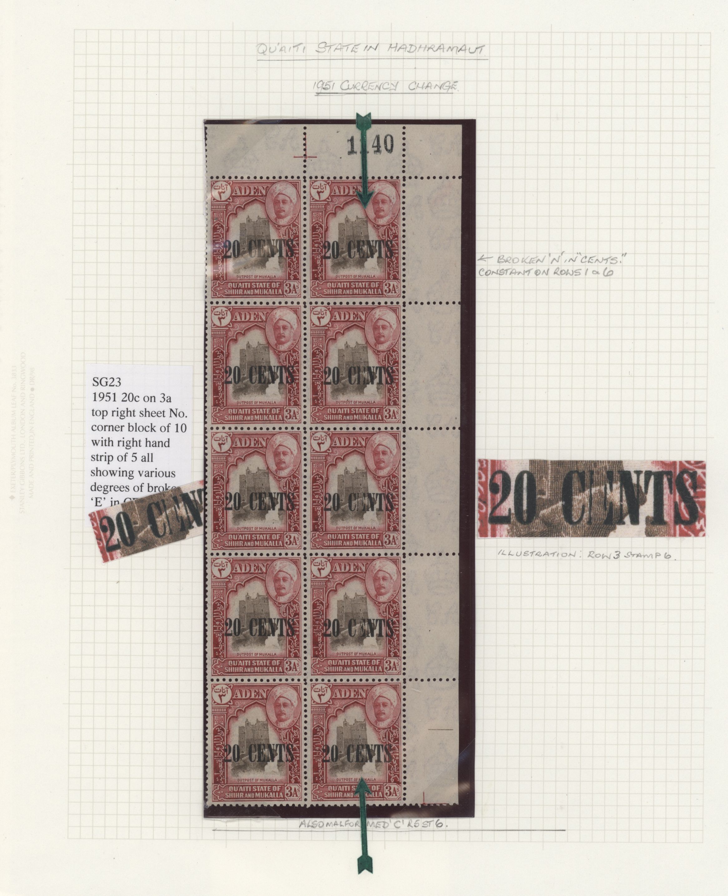 sample from the Arabic World Collection - Lot 29800