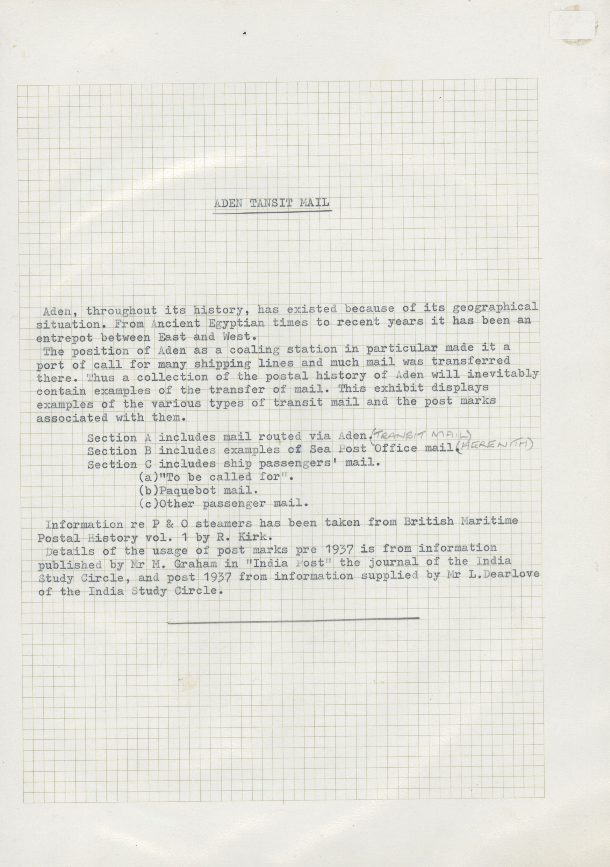 sample from the Arabic World Collection - Lot 29800